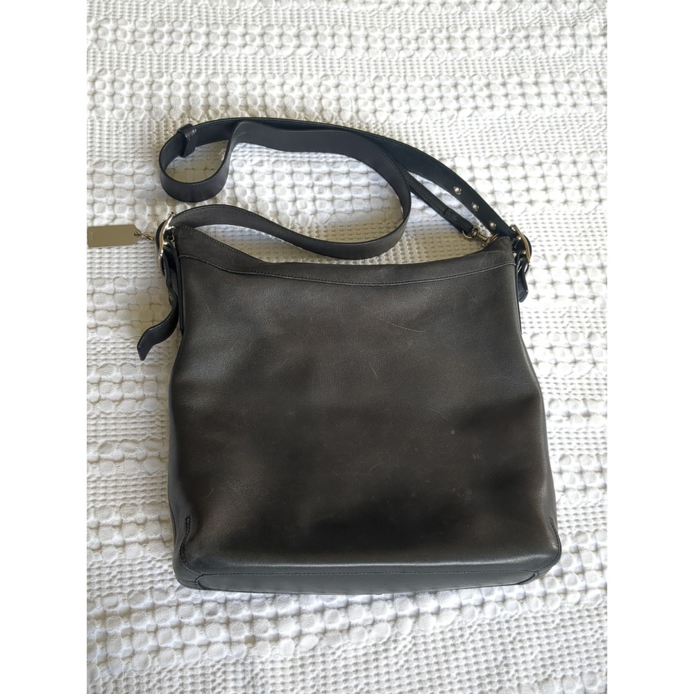Vtg COACH Legacy 9188 Slim Leather Shoulder Crossbody Bag Chocolate Brown - Picture 2 of 11